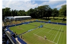 BIRMINGHAM, ENGLAND - JUNE 09: General view of action during the AEGON Classic Tennis Tournament at Edgbaston Priory Club on June 9, 2014 in Birmingham, England. (Photo by Tom Dulat/Getty Images)
